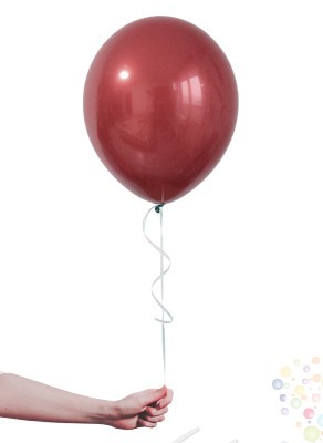 Воздушные шары Бордо шар (зеркальный)