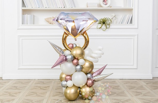 Воздушный шар Стойка "Кольцо"