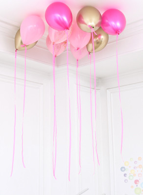 Воздушные шары Набор шаров под потолок "Принцесса"