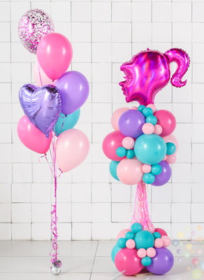 Воздушные шары Barbie "Малый Сет №1"