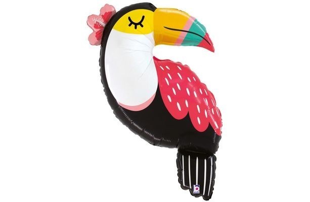 Воздушный шар Фигура "Радужный тукан"