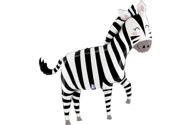 Воздушный шар Фигура "Саванная зебра"