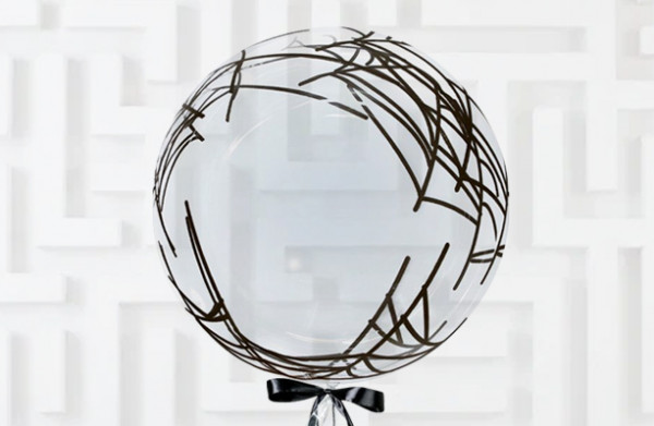 Воздушный шар Прозрачный шар BUBBLE "Паутинка" (бабл) 