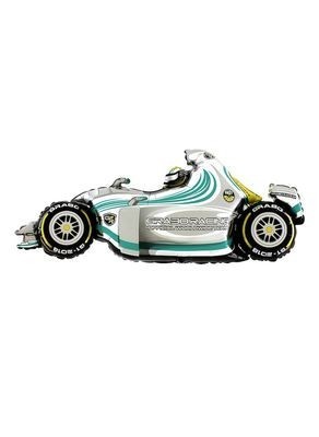 Воздушные шары Фигура "Машина гоночная серая"