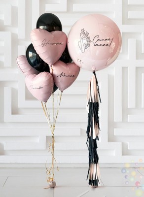 Воздушные шары Композиция "Самая-самая!"