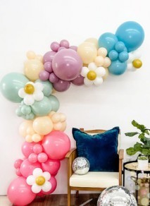 Воздушные шары Полуарка "Органик" из воздушных шаров